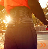 Back Brace and Body Sleeve Bundle (Large)