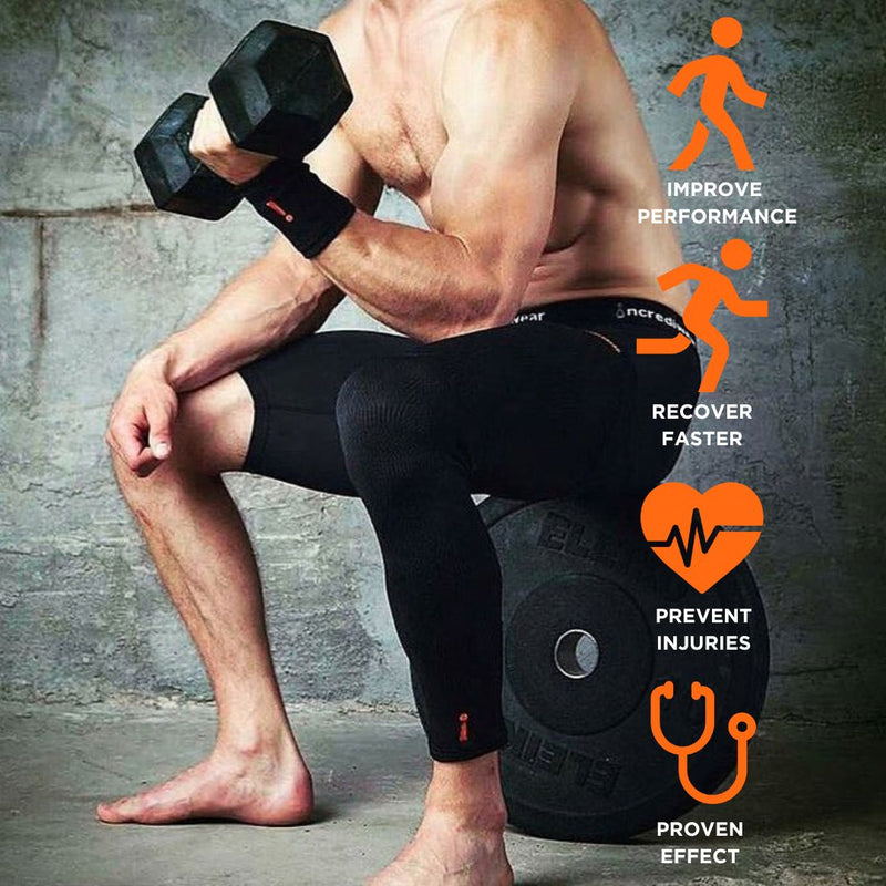 Knee Sleeve and Leg Sleeve Bundle