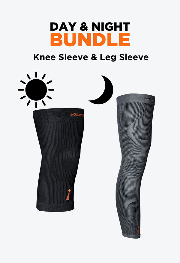 Knee Sleeve and Leg Sleeve Bundle